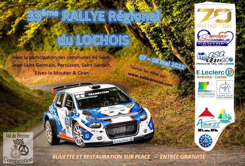 Rallye du Lochois – Recherche commissaires